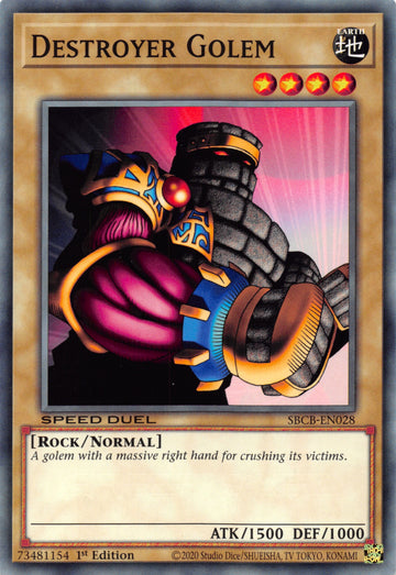 Destroyer Golem [SBCB-EN028] Common - Duel Kingdom