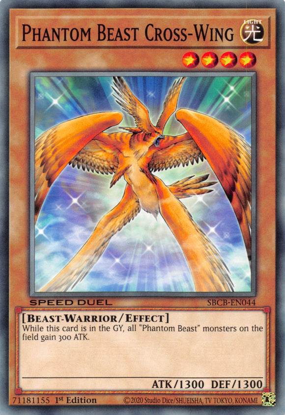 Phantom Beast Cross-Wing [SBCB-EN044] Common - Duel Kingdom