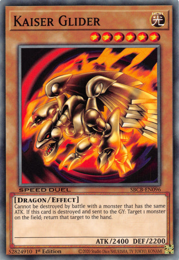 Kaiser Glider [SBCB-EN096] Common - Duel Kingdom