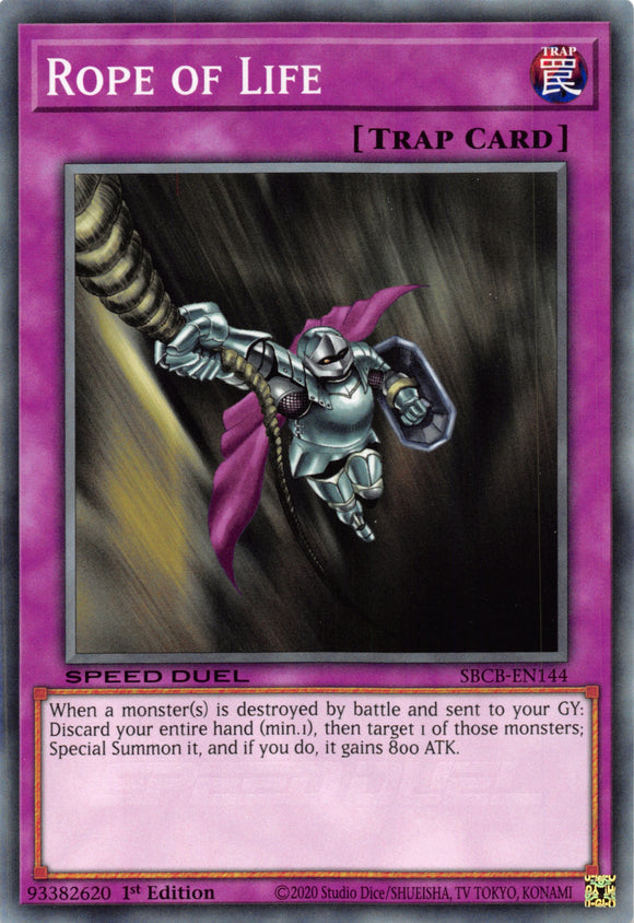 Rope of Life [SBCB-EN144] Common - Duel Kingdom
