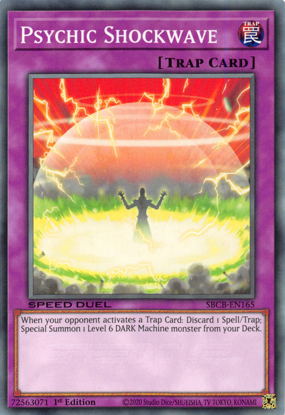 Psychic Shockwave [SBCB-EN165] Common - Duel Kingdom