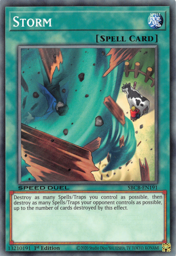 Storm [SBCB-EN191] Common - Duel Kingdom