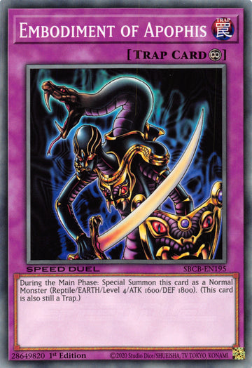 Embodiment of Apophis [SBCB-EN195] Common - Duel Kingdom