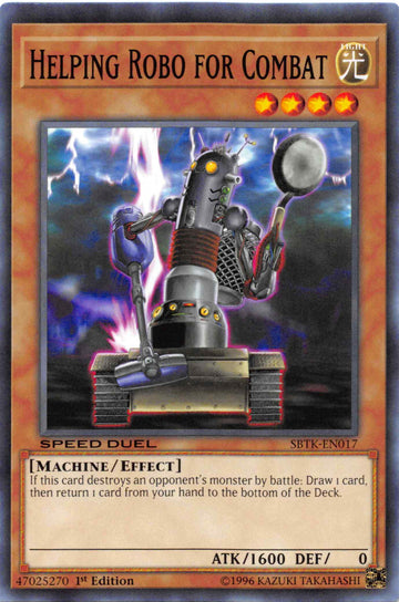 Helping Robo for Combat [SBTK-EN017] Common - Duel Kingdom