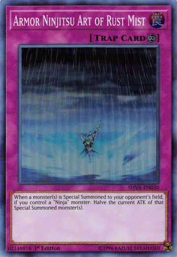 Armor Ninjitsu Art of Rust Mist [SHVA-EN030] Super Rare