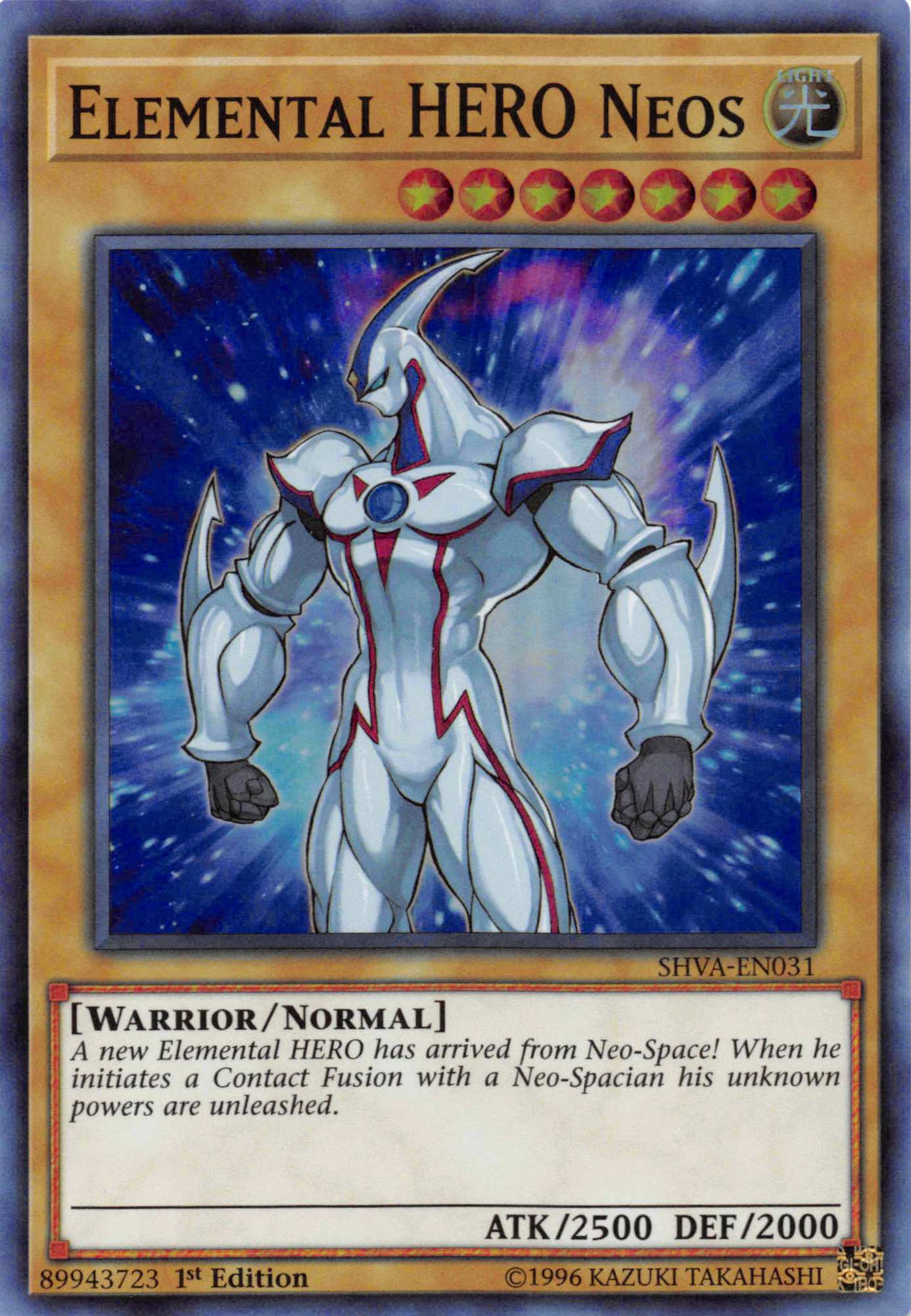 Elemental HERO Neos [SHVA-EN031] Super Rare