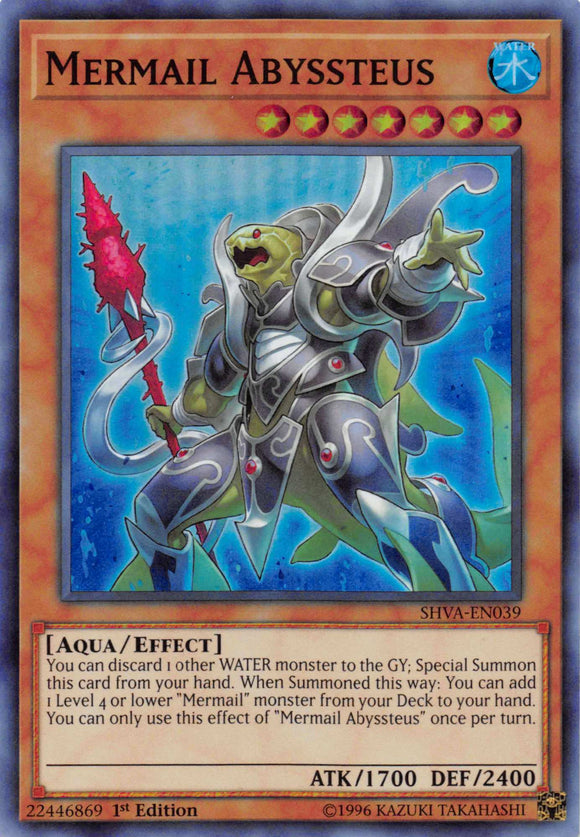 Mermail Abyssteus [SHVA-EN039] Super Rare