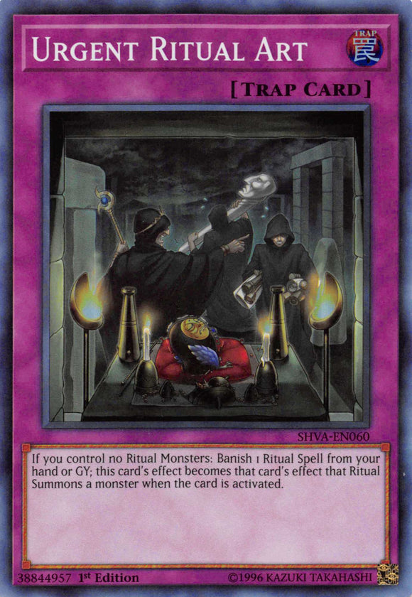 Urgent Ritual Art [SHVA-EN060] Super Rare