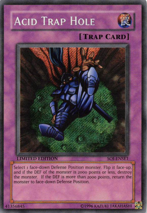Acid Trap Hole [SOI-ENSE1] Secret Rare