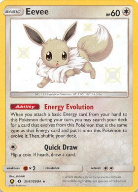 Eevee (SV41/SV94) [Hidden Fates: Shiny Vault] - Duel Kingdom