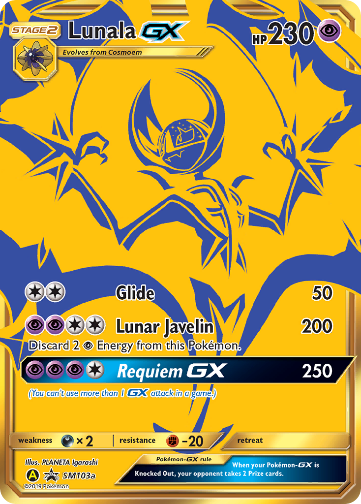 Lunala GX (SM103a) [Sun & Moon: Black Star Promos] - Duel Kingdom