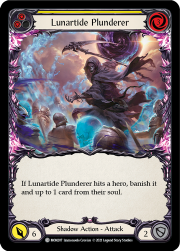 Lunartide Plunderer (Yellow) [MON207] 1st Edition Normal - Duel Kingdom