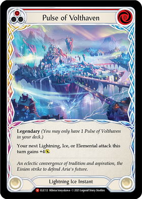 Pulse of Volthaven [ELE112] 1st Edition Cold Foil - Duel Kingdom