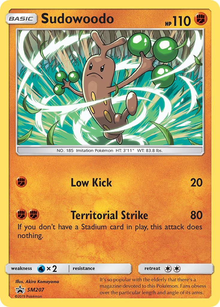 Sudowoodo (SM207) [Sun & Moon: Black Star Promos] - Duel Kingdom