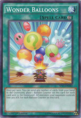 Wonder Balloons [SP15-EN042] Common - Duel Kingdom