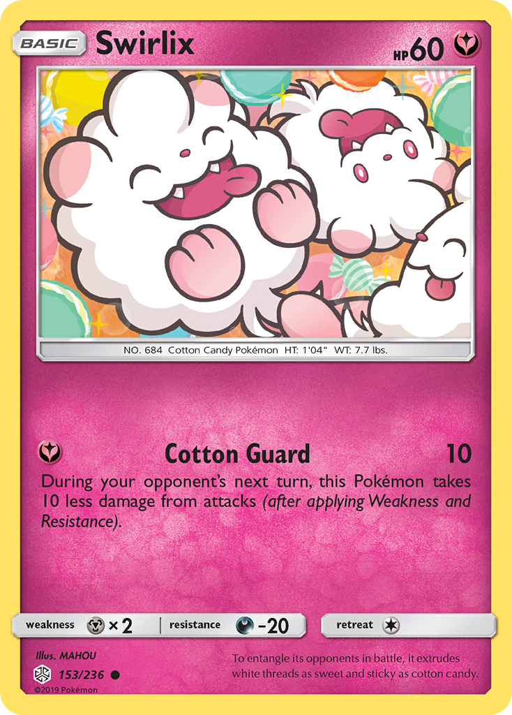 Swirlix (153/236) [Sun & Moon: Cosmic Eclipse] - Duel Kingdom