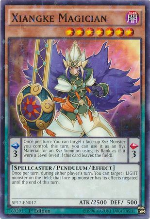 Xiangke Magician [SP17-EN017] Starfoil Rare - Duel Kingdom