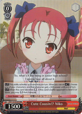 Cute Cousin!? Niko (AW/S18-E059R RRR) [Accel World]