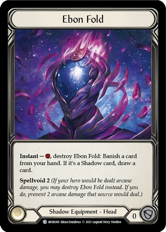 Ebon Fold [MON188] 1st Edition Normal - Duel Kingdom