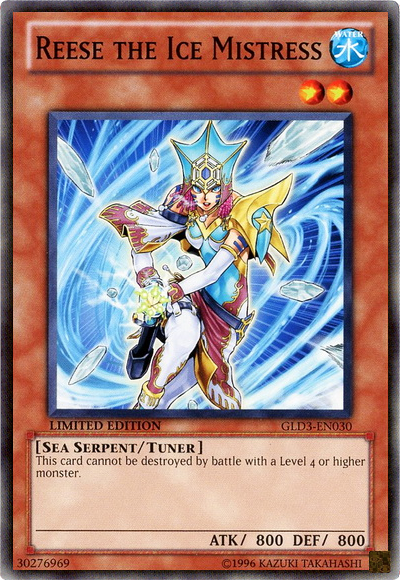 Reese the Ice Mistress [GLD3-EN030] Common - Duel Kingdom