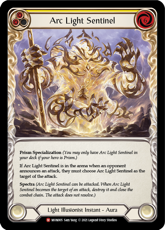 Arc Light Sentinel [MON005] 1st Edition Normal - Duel Kingdom