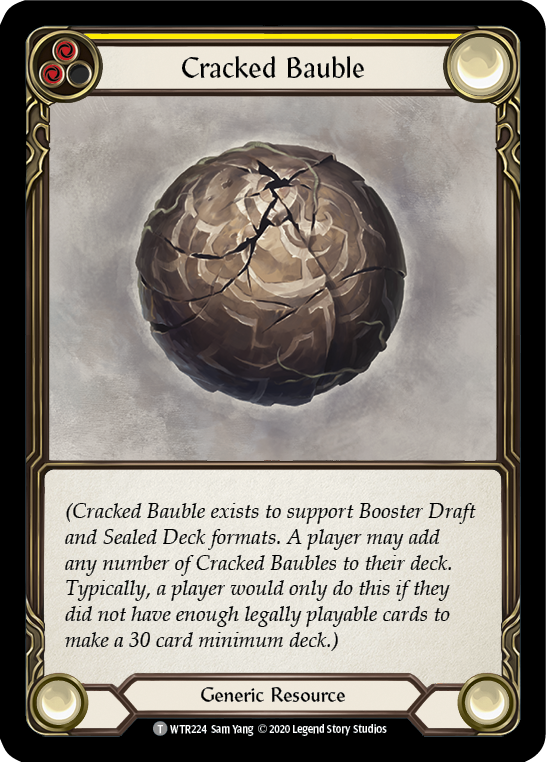 Cracked Bauble [WTR224] Unlimited Normal - Duel Kingdom