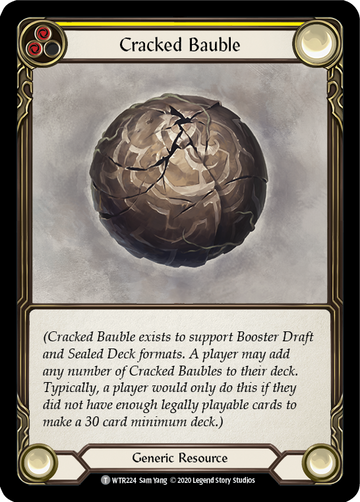 Cracked Bauble [WTR224] Unlimited Normal - Duel Kingdom