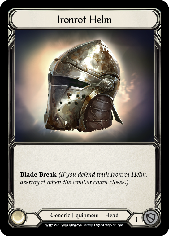 Ironrot Helm [WTR155-C] Alpha Print Normal - Duel Kingdom