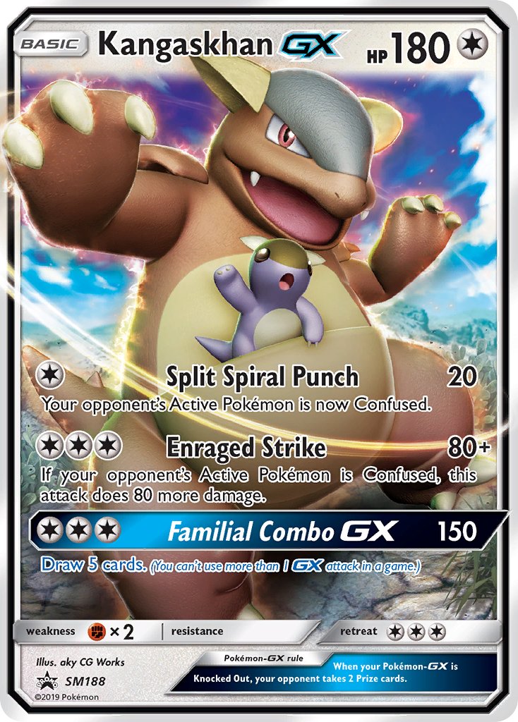 Kangaskhan GX (SM188) [Sun & Moon: Black Star Promos] - Duel Kingdom