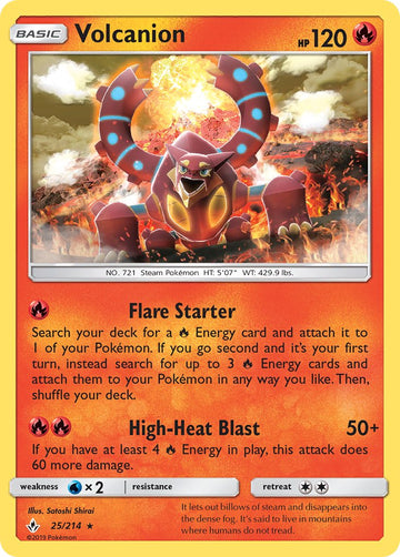 Volcanion - 25/214 [025/214] [Deck Exclusives]