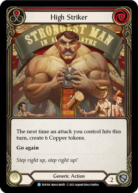 High Striker (Red) [EVR164] 1st Edition Normal - Duel Kingdom