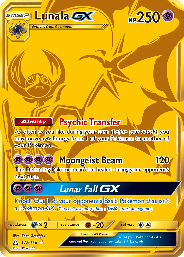 Lunala GX (172/156) [Sun & Moon: Ultra Prism] - Duel Kingdom