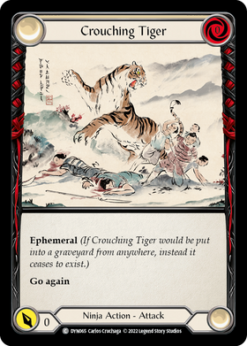 Crouching Tiger [DYN065] [Dynasty] Rainbow Foil