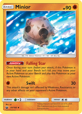 Minior (83/168) [Sun & Moon: Celestial Storm] - Duel Kingdom