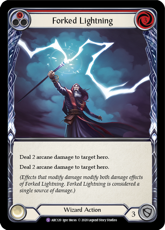 Forked Lightning [ARC120] Unlimited Normal - Duel Kingdom