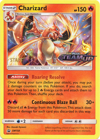 Charizard (Staff) (SM158) [Sun & Moon: Black Star Promos] - Duel Kingdom