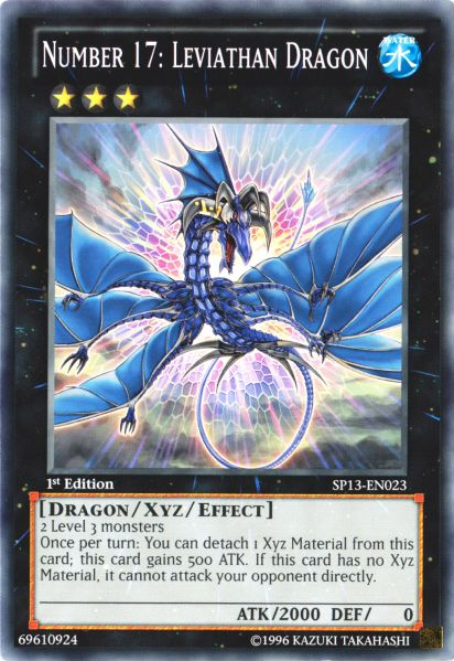 Number 17: Leviathan Dragon [SP13-EN023] Common - Duel Kingdom