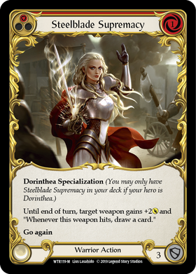 Steelblade Supremacy [WTR119-M] Alpha Print Normal - Duel Kingdom
