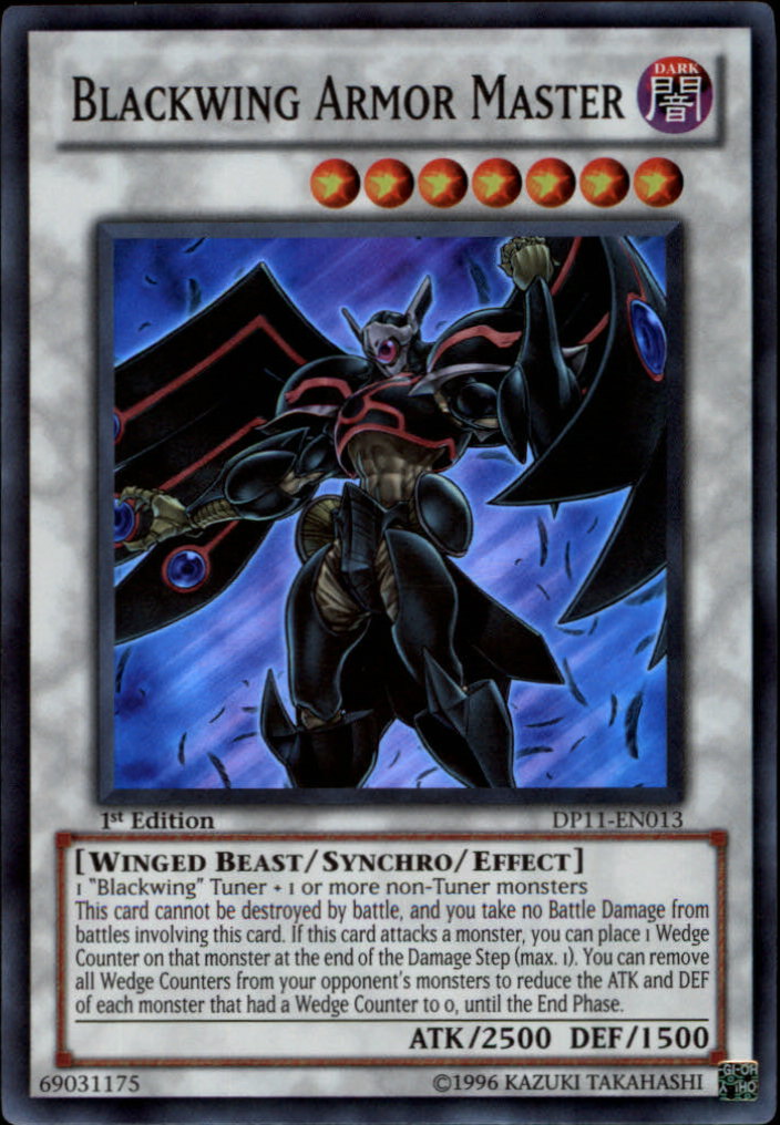 Blackwing Armor Master [DP11-EN013] Super Rare - Duel Kingdom