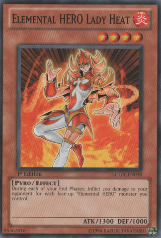 Elemental HERO Lady Heat [LCGX-EN038] Common - Duel Kingdom