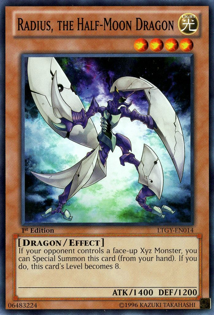 Radius, the Half-Moon Dragon [LTGY-EN014] Common - Duel Kingdom