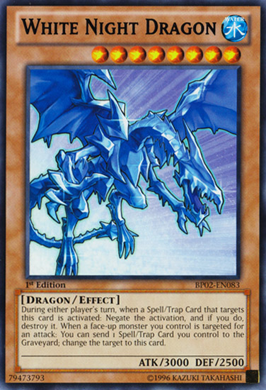 White Night Dragon [BP02-EN083] Rare - Duel Kingdom