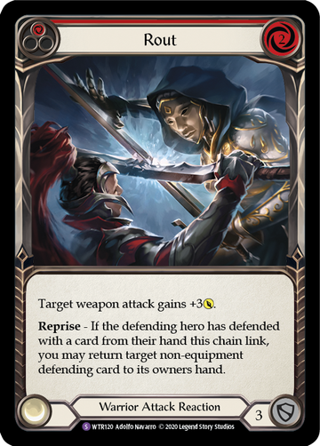 Rout [WTR120] Unlimited Rainbow Foil - Duel Kingdom