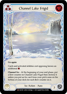 Channel Lake Frigid [U-ELE146] Unlimited Rainbow Foil - Duel Kingdom