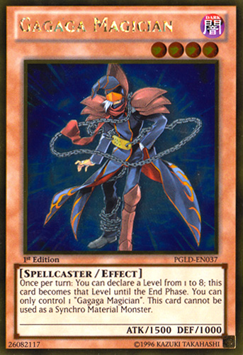 Gagaga Magician [PGLD-EN037] Gold Rare - Duel Kingdom