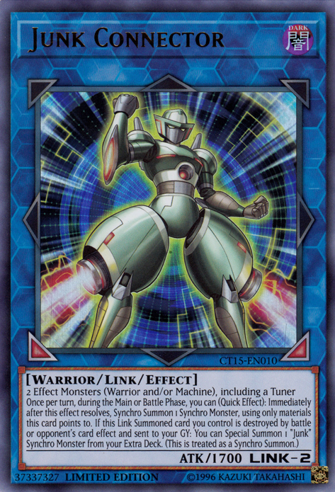 Junk Connector [CT15-EN010] Ultra Rare - Duel Kingdom