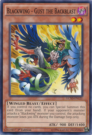 Blackwing - Gust the Backblast [LC5D-EN121] Common - Duel Kingdom