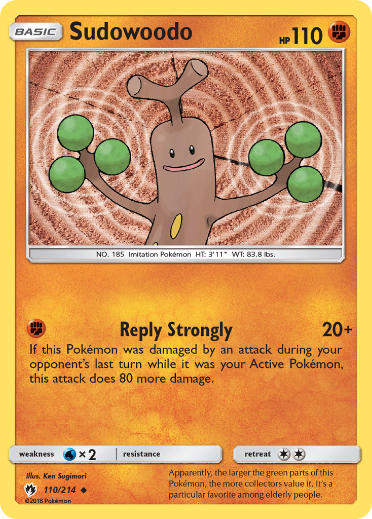 Sudowoodo (110/214) [Sun & Moon: Lost Thunder] - Duel Kingdom