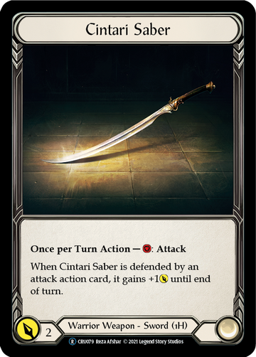 Cintari Saber [CRU079] Unlimited Normal - Duel Kingdom