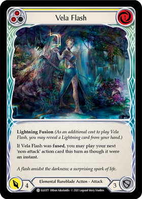 Vela Flash (Yellow) [ELE077] 1st Edition Normal - Duel Kingdom